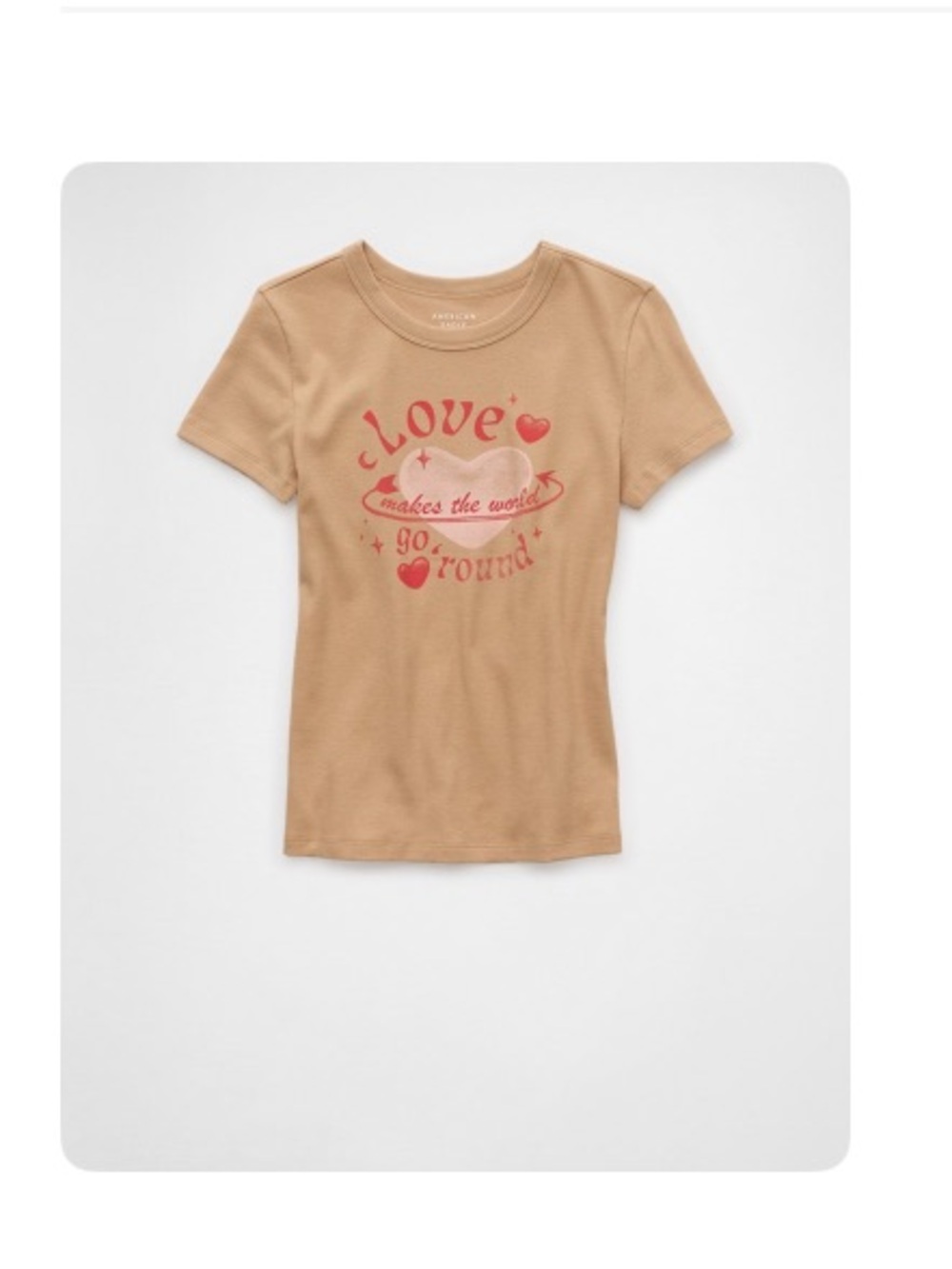 AE Valentine's Day Graphic Hey Baby Tee